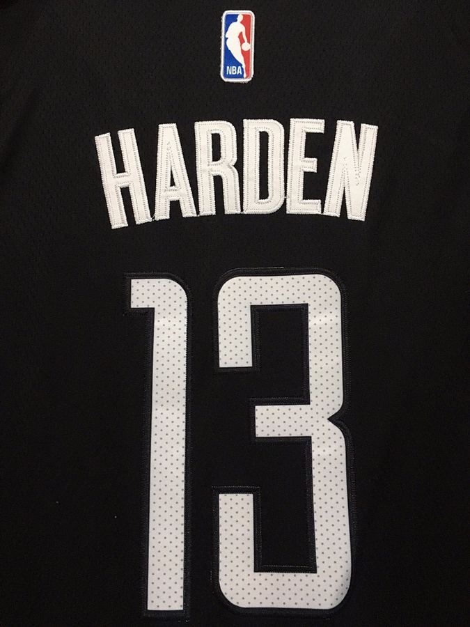 Rockets #13 James Harden Black Jersey