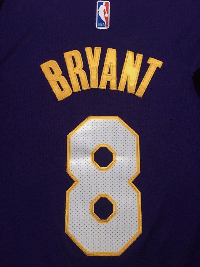 Lakers Kobe Bryant Purple Jersey