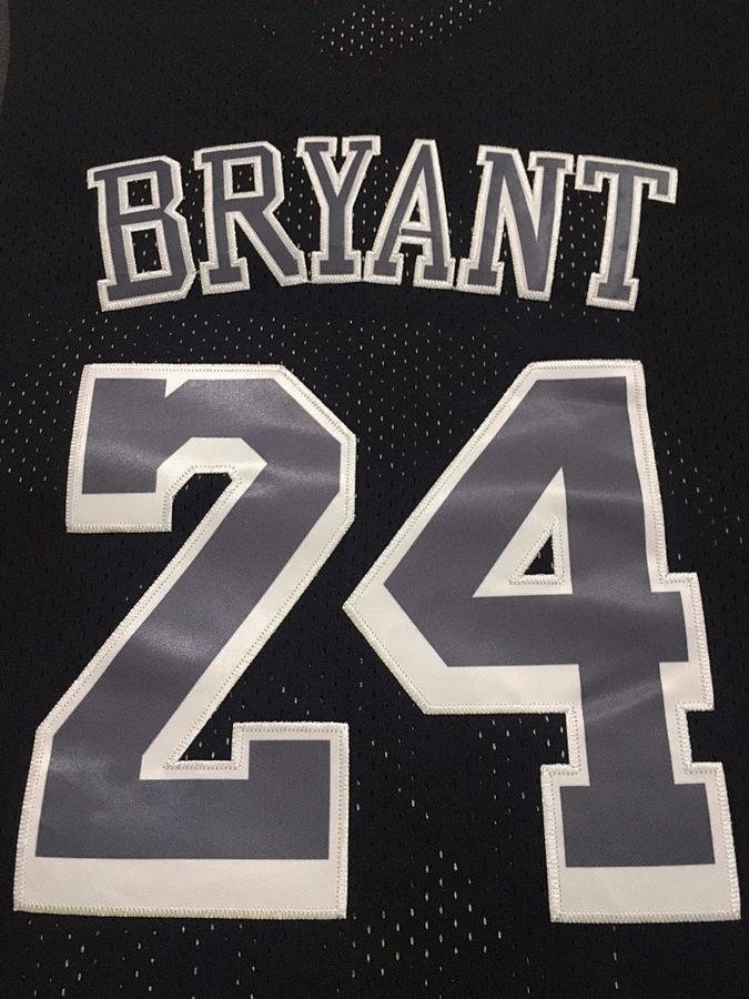 Lakers Black Retro Jersey