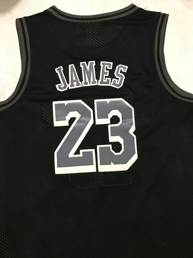 Lakers Black Retro Jersey