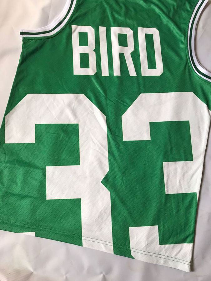Celtics #33 Green Jersey