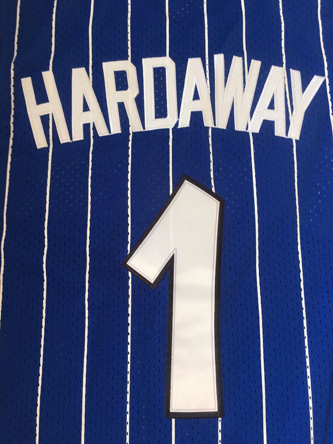 Magic Tim Hardaway Blue Retro Jersey