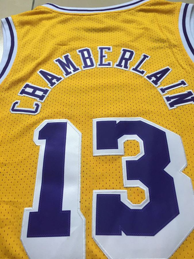 Lakers Yellow Retro Jersey