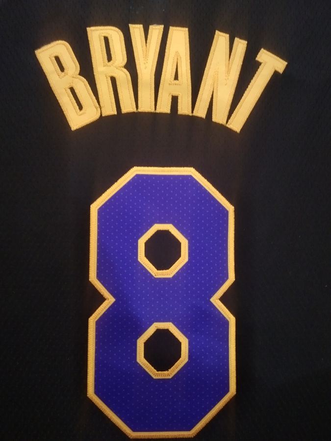 Lakers Kobe Bryant Black Jersey