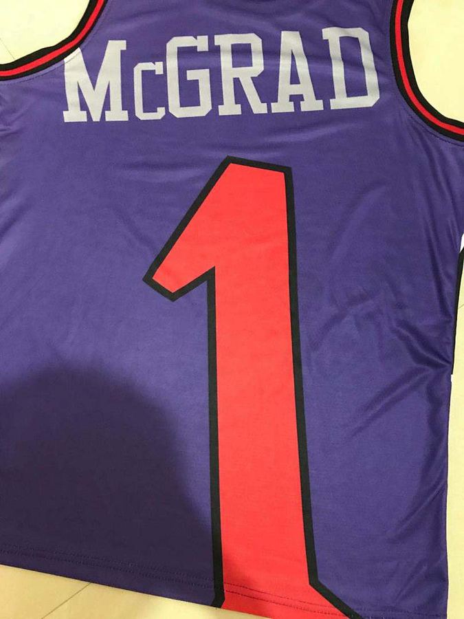 Raptors #1 Purple Jersey