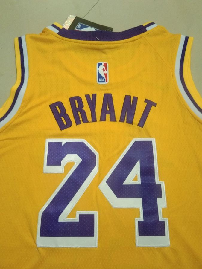 Lakers #24 Crew Neck Kids Jersey