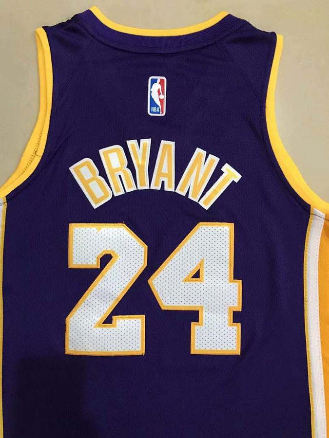 Lakers #24 Purple Jersey