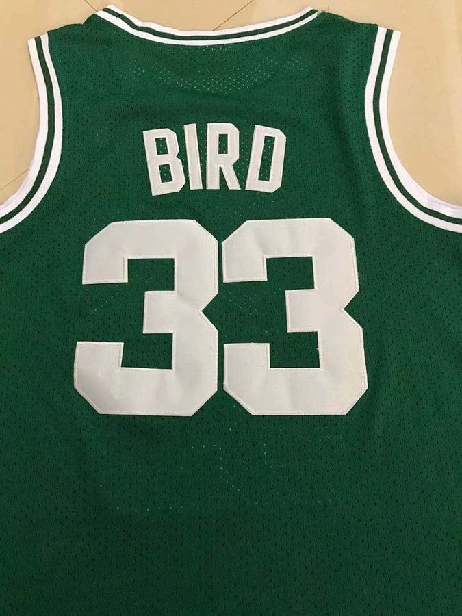 Celtics #33 Green Jersey