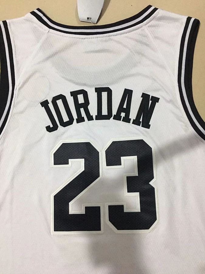 Michael Jordan White Jersey