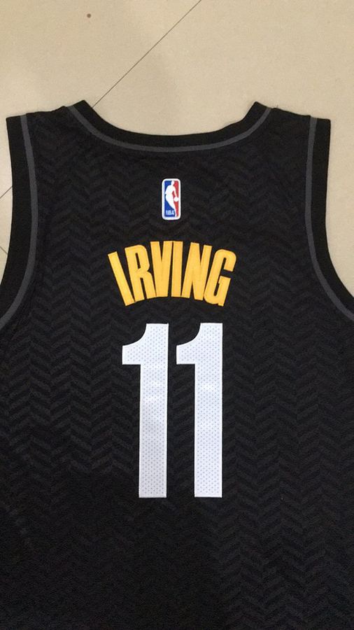 Nets #11 Kevin Durant Black City Edition Jersey