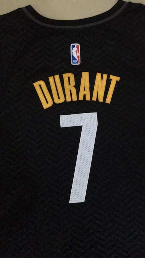 Nets Kevin Durant Black City Edition Jersey