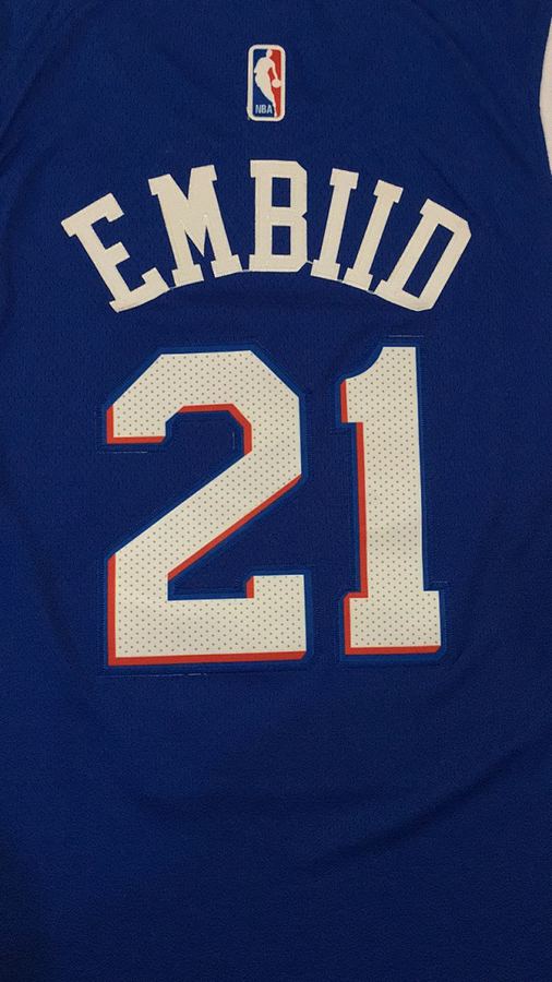 76ers Joel Embiid Swingman Nike Jersey