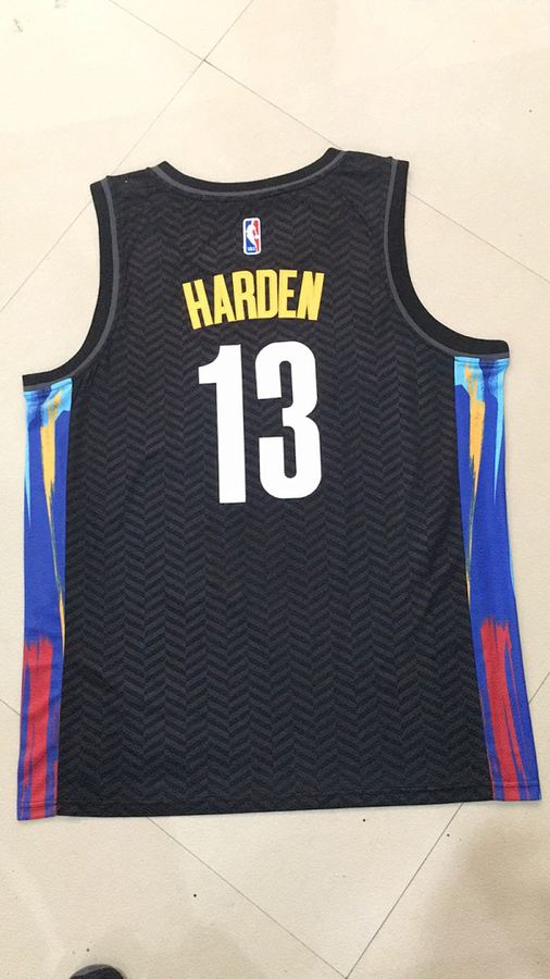 Nets Kevin Durant Black City Edition Jersey