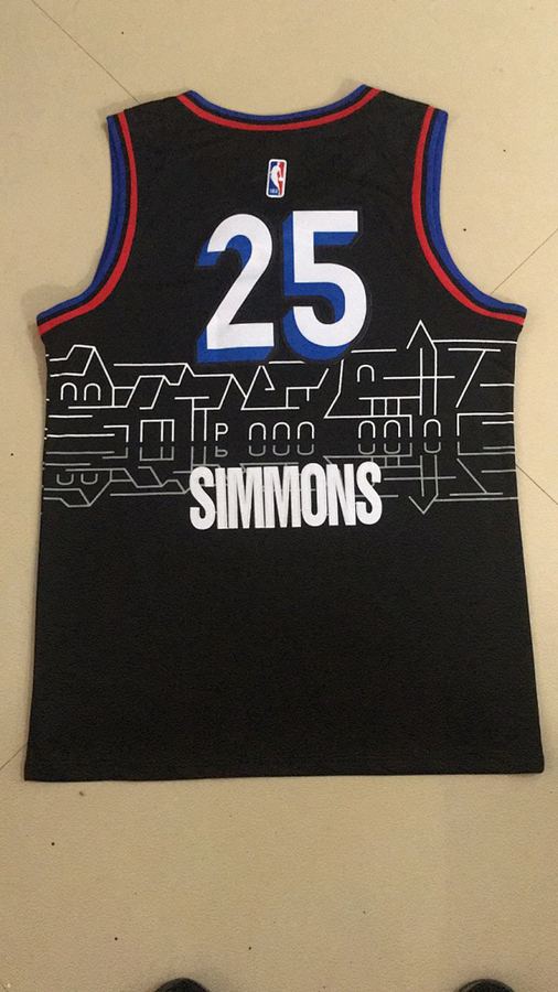 76ers Black City Edition Jersey