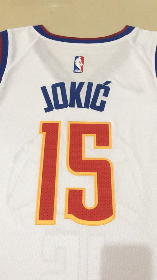 Nuggets White Jersey