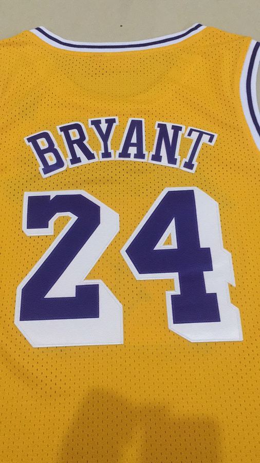 Lakers Yellow Jersey