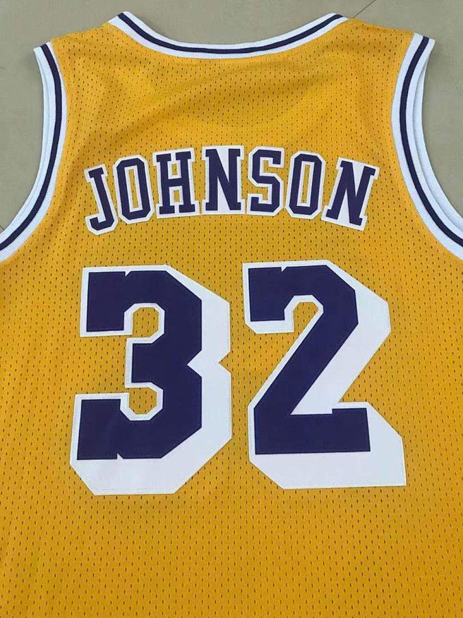 Lakers Yellow Jersey