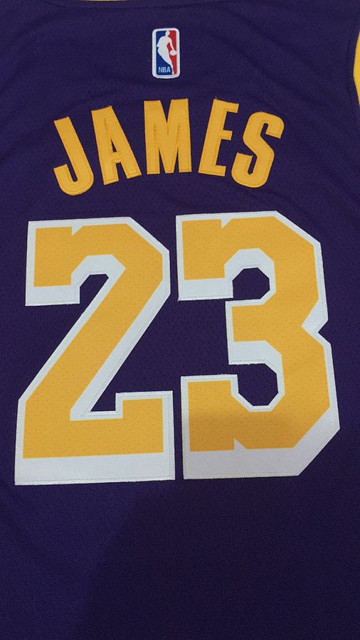Lakers Purple Jersey