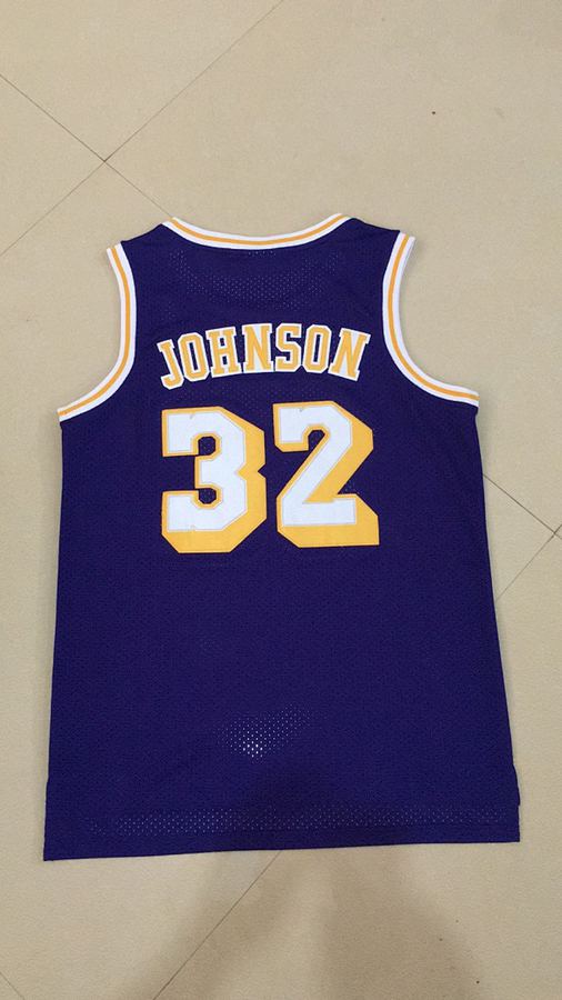 Lakers Purple Retro Jersey