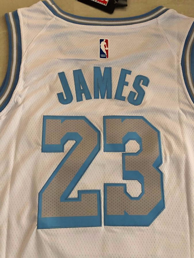 Lakers LeBron James Swingman City Edition Nike Jersey