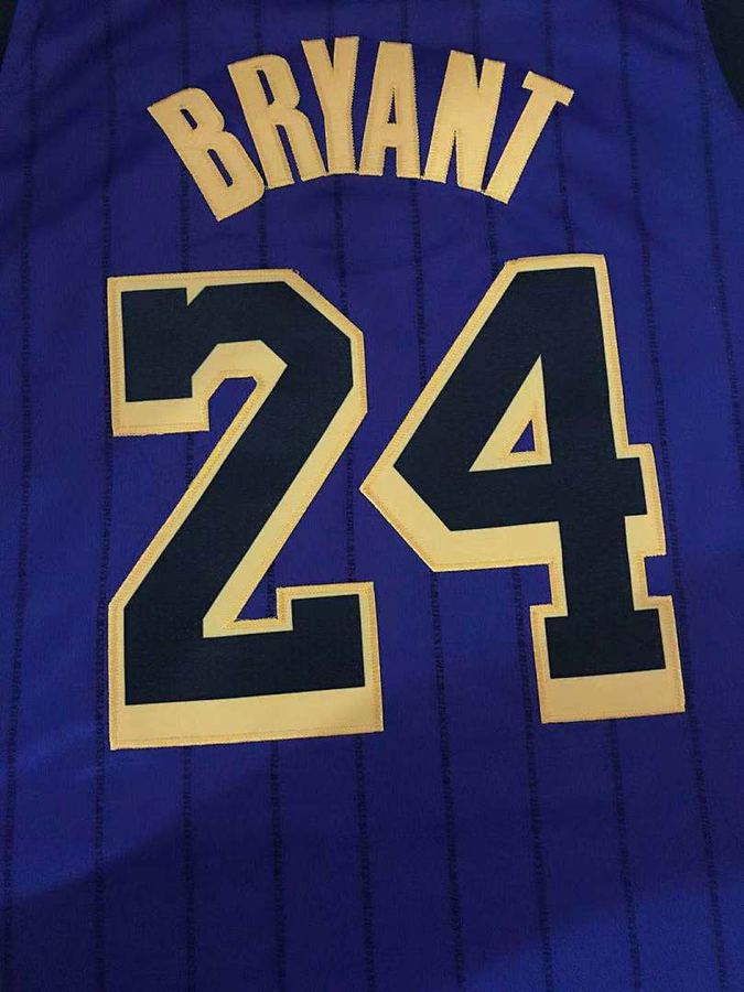 Lakers #24 Kobe Bryant Purple City Edition Swingman Nike Jersey