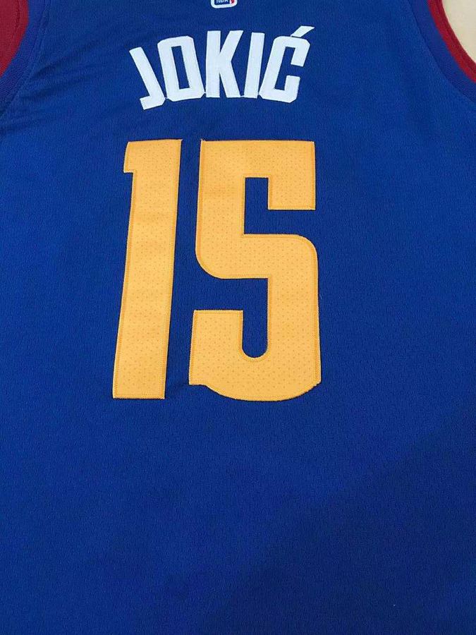 Nuggets #15 Nikola Jokic Swingman Nike Jersey