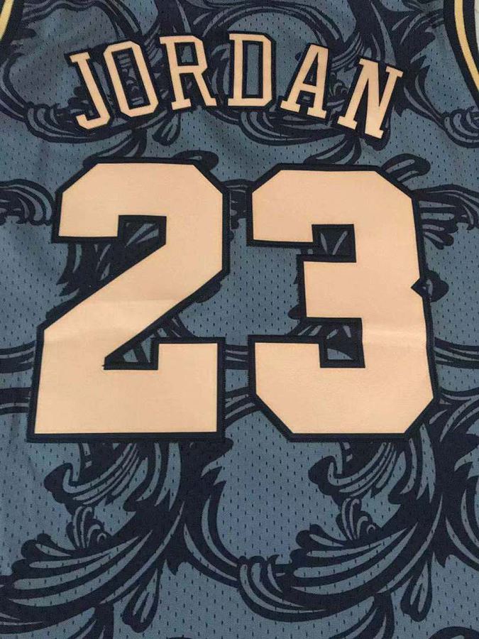 Bulls Black Gold Retro Jersey