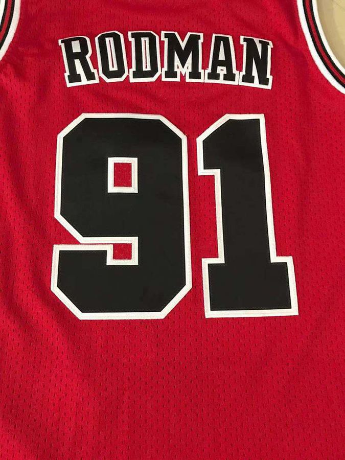 Bulls Red Retro Jersey