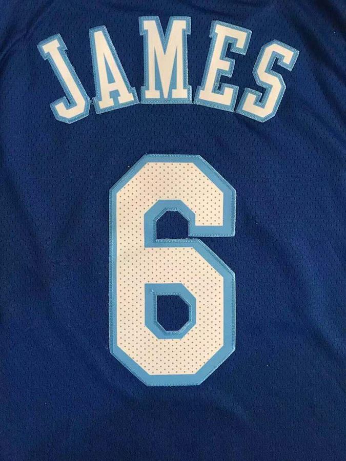 Lakers #6 LeBron James Jersey