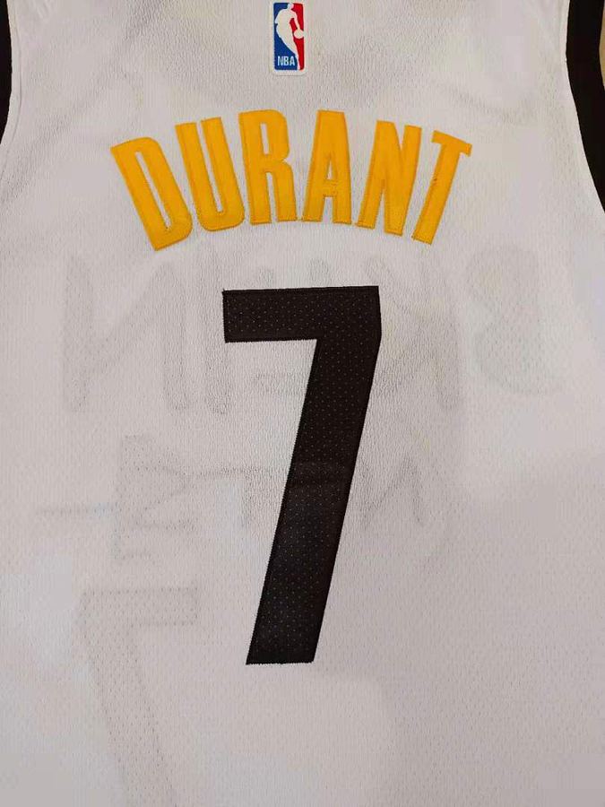 Nets Kyrie Irving White City Edition Jersey