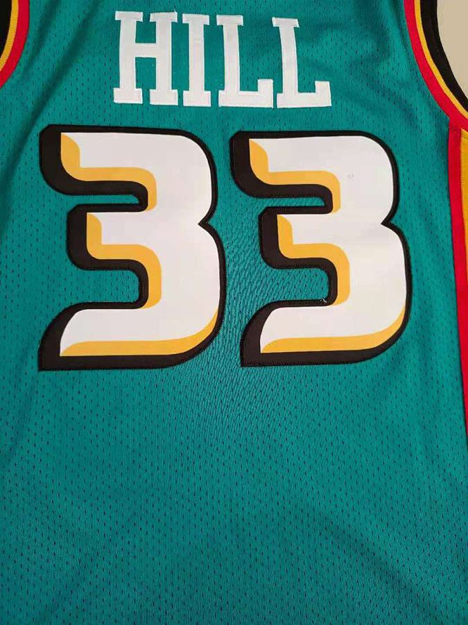 Pistons Green Retro Jersey