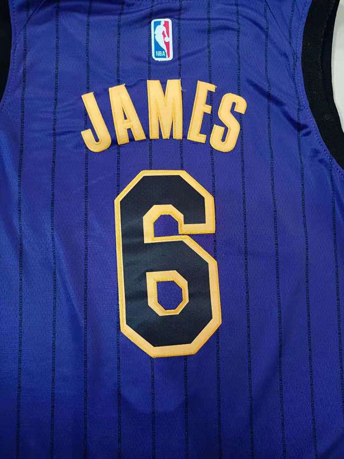Lakers LeBron James Yellow Jersey
