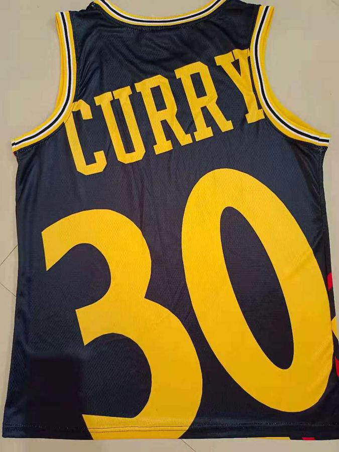 Warriors Blue Retro Jersey