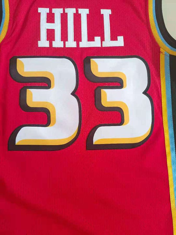 Pistons Red Retro Jersey