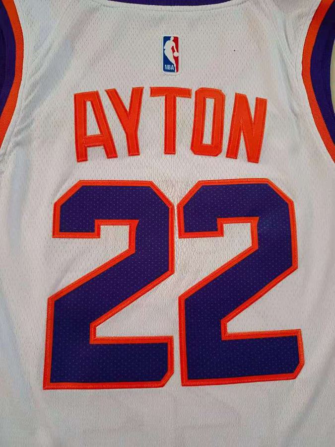 Suns White Nike Jersey