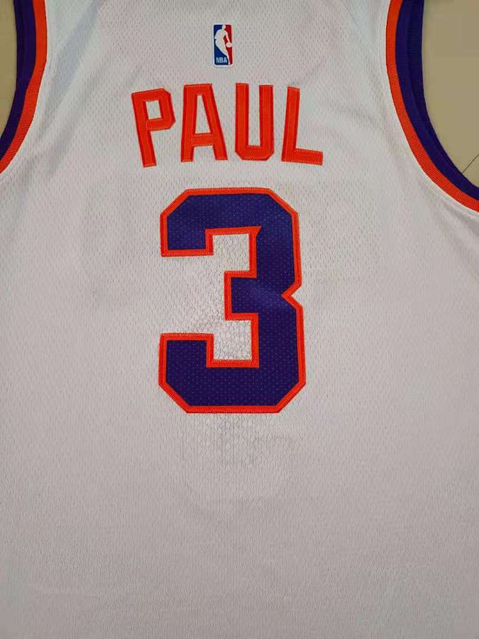 Suns White Nike Jersey