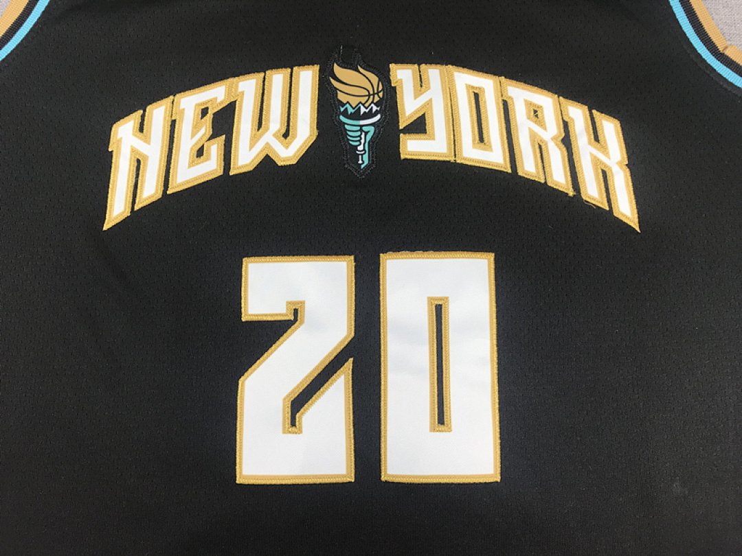 New York Liberty #20 Black Jersey
