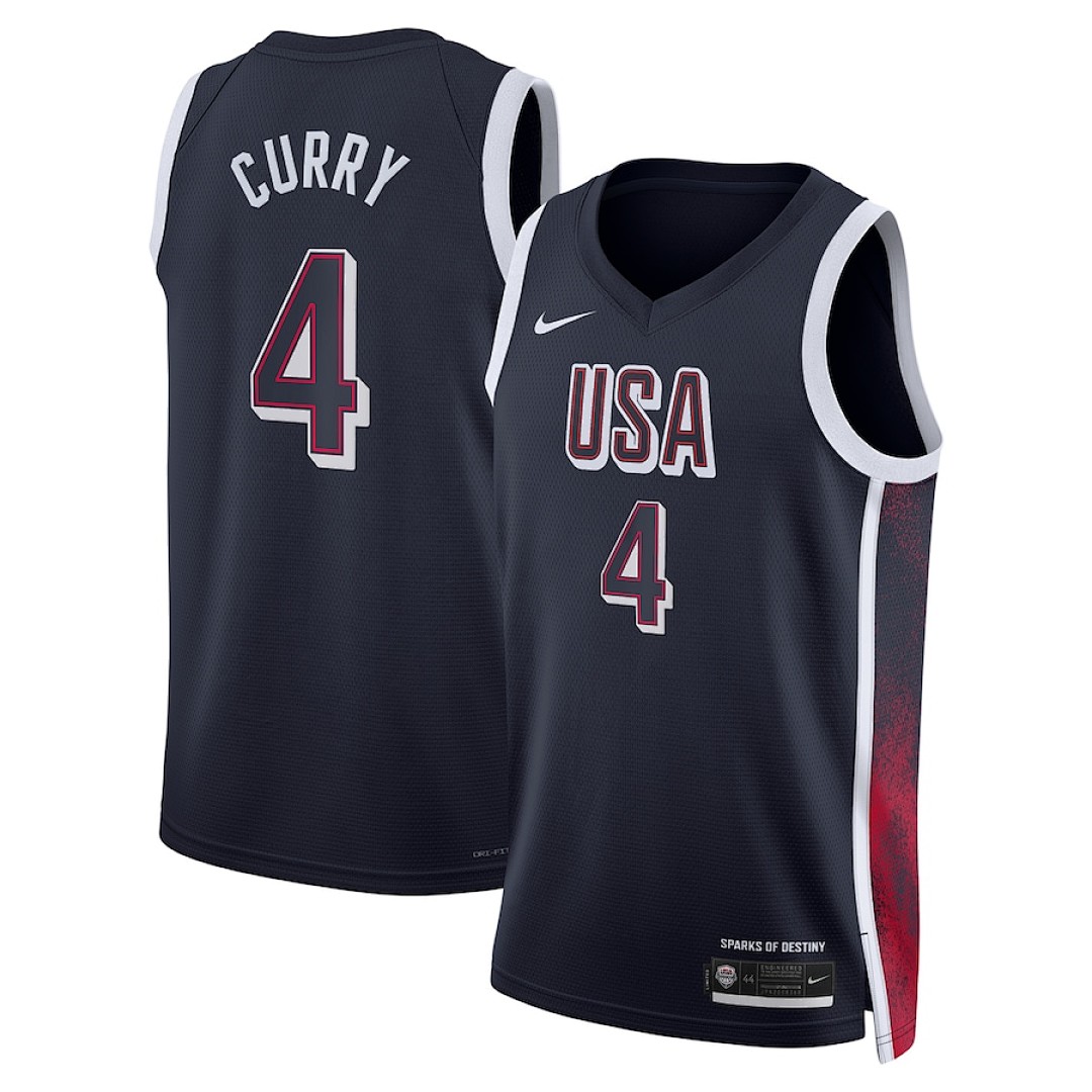 Team USA Navy Blue Swingman Jersey