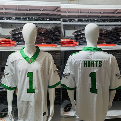 Eagles #2 White Retro Jersey