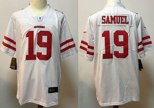 49ers White Jersey