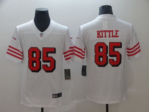 49ers White Retro Jersey