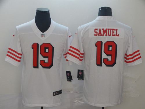 49ers White Retro Jersey