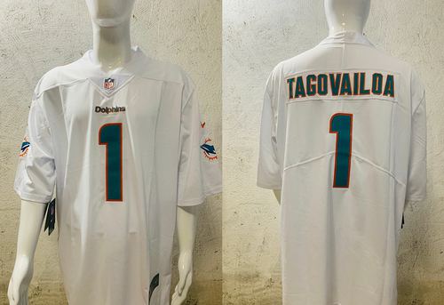 Dolphins #2 White Jersey