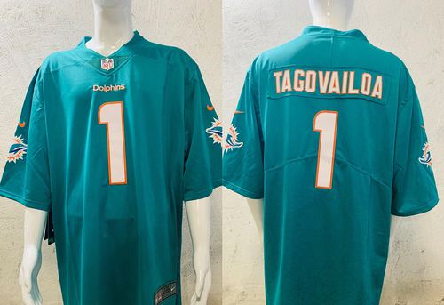Dolphins #2 Green Jersey