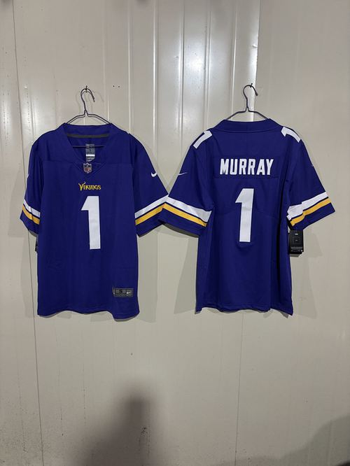 Vikings #1 Purple Jersey