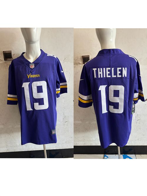 Vikings #19 Purple Jersey