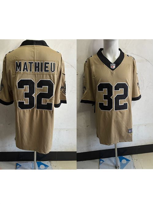 Saints #32 Cream Jersey