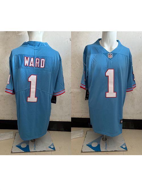 Titans #1 Light Blue Retro Jersey