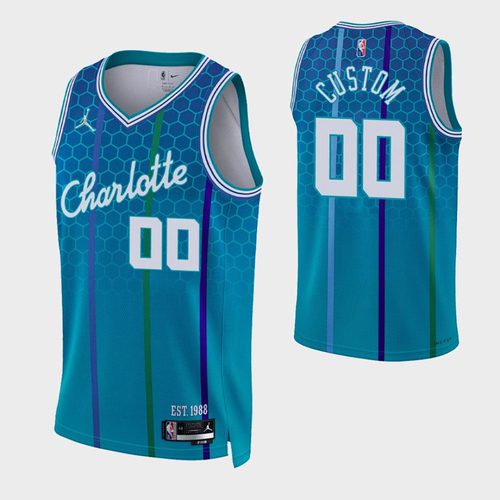 Hornets 75th Anniversary Heat Pressed Jersey
