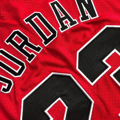 Bulls #23 Red Embroidered Jersey XS-XXL